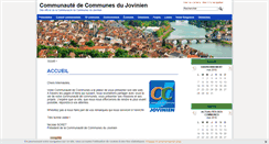 Desktop Screenshot of ccjovinien.fr